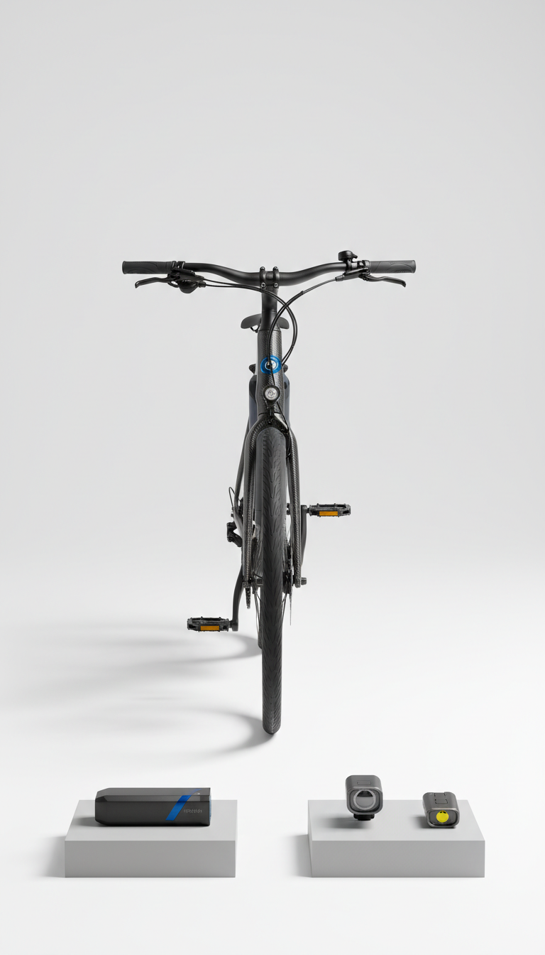 Vélo électrique cadre carbone